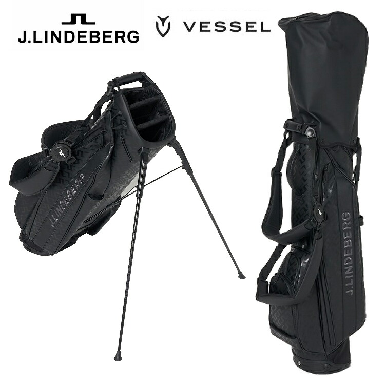 J.LINDEBERGスタンド式キャディバッグ　べゼルコラボ 日本限定品！ジェイリンドバーグ J.LINDEBERG×VESSEL ベゼル