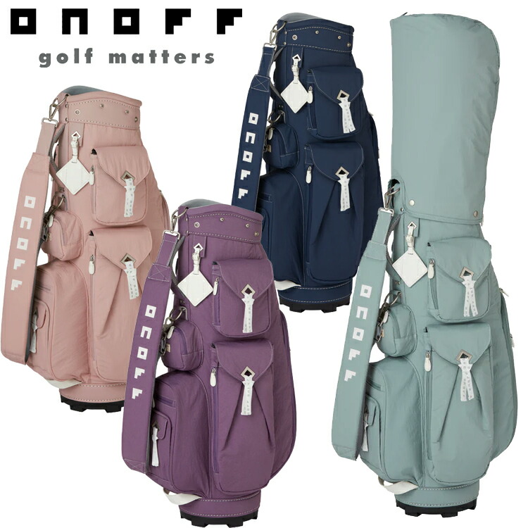 オノフ ONOFF グローブライド キャディバッグ Caddie Bag OB0726 カートバッグ 8.5型 【ゴルフ】【ゴルフバッグ】【バッグ】【オノフ】|遊遊スポーツ 店