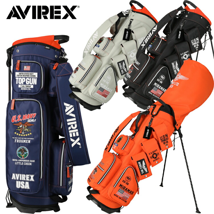 楽天市場】AVIREX GOLF アヴィレックスゴルフ 9.0型 キャディ