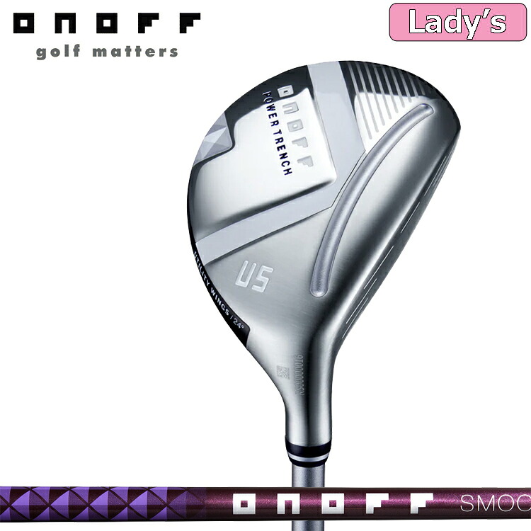 ONOFF レディース ユーティリティ Utility Wings Lady SMOOTH KICK LP-425U カーボンシャフト オノフ 【ONOFF】【2025年】【UT】【ユーティリティー】|遊遊スポーツ 店