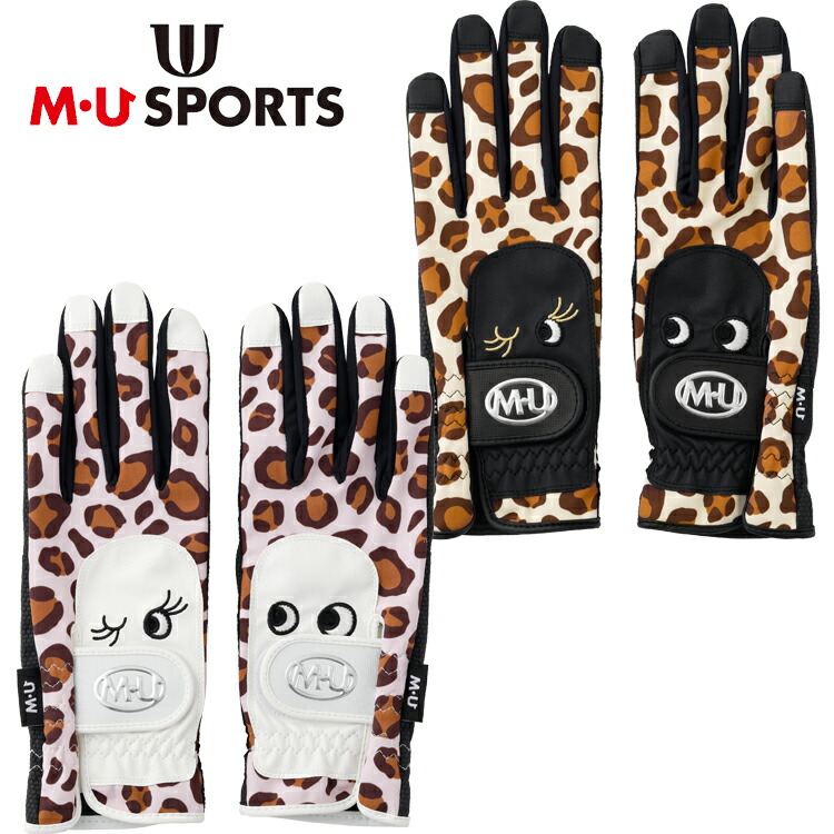 楽天市場】MU SPORTS MUスポーツ レディース ゴルフ グローブ