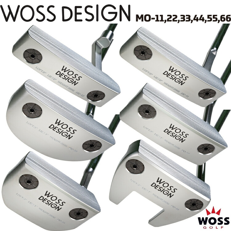 楽天市場】WOSS GOLF PRO-03 PRO-04 MIDDLE パター 中尺タイプ