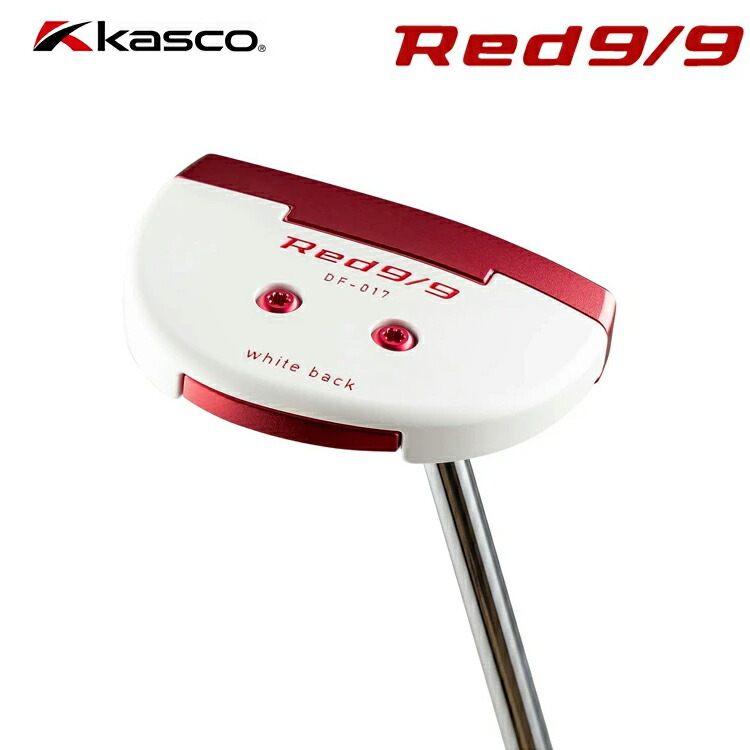 キャスコ ゴルフ 9/9 DELTA-FACE 丸マレット DF-017 マレットタイプ 大型ヘッド パター デルタ フェース KBS CT TOUR PUTTER【キャスコ】【Kasco】アカパタ