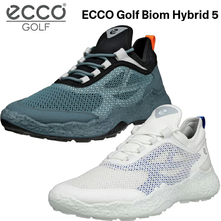 ECCO - coco 中古 エコー ecco ゴルフシューズ  EU40 25cm 薄グレー スパイクレス バイオム biom 中古 エコー ecco ゴルフシューズ EU40 25 薄グレー スパイク