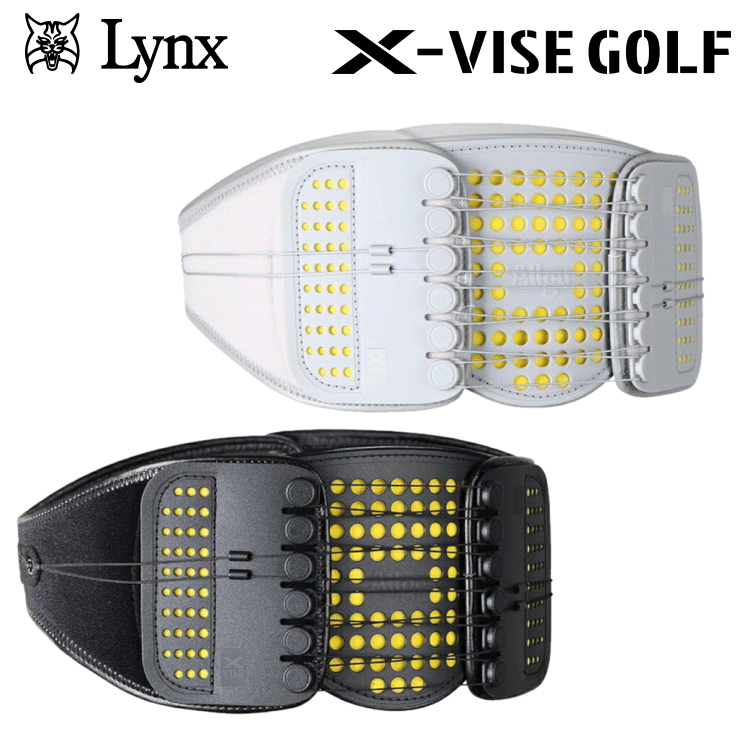 Lynx 山猫 X-VISE GOLF クロスバイスゴルフ 動プーリー式 骨盤帯三尺帯 2024新生産物 【Lｙ】