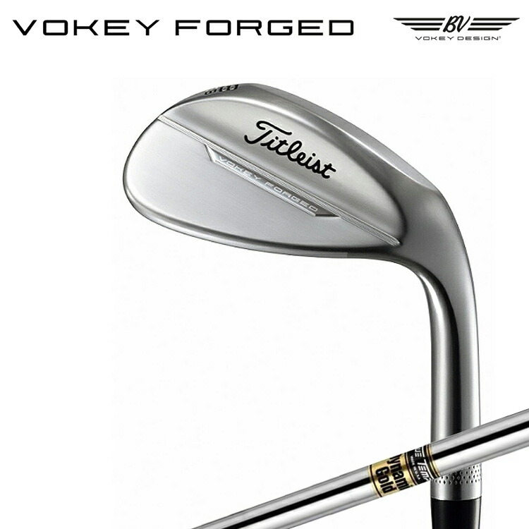 【在庫限りのお買い得品】新品未使用 タイトリスト Titleist ウェッジ VOKEY FORGED G7 ボーケイ フォージド ツアークローム仕上げ Dynamic Gold S200 スチールシャフト