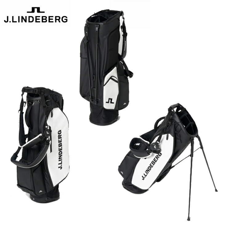 J.LINDEBERG ゴルフ キャディバッグ 9.5型 073-15202 Play Stand Bag かき鳴らす 照明ランプ 御徒面子 ゴルフ御徒面子 ジェイ リンドバーグ スタンドキャディバッグ 照明ランプ式