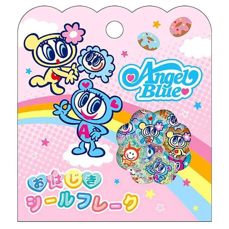 Twin Angels 　缶 シールメイト　フレークシール　ツインエンジェル サンエックス - ツインエンジェルズ twin angels アクセサリー