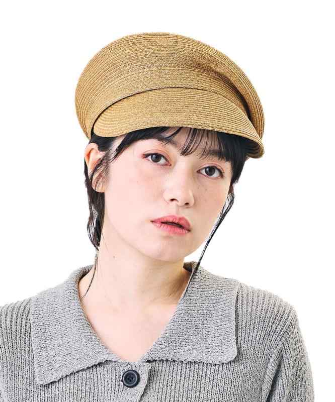 [カシラ] キャスケット カジュアル キレイめ デイリー アシンメトリー サイズ調節付きONM01886レディース