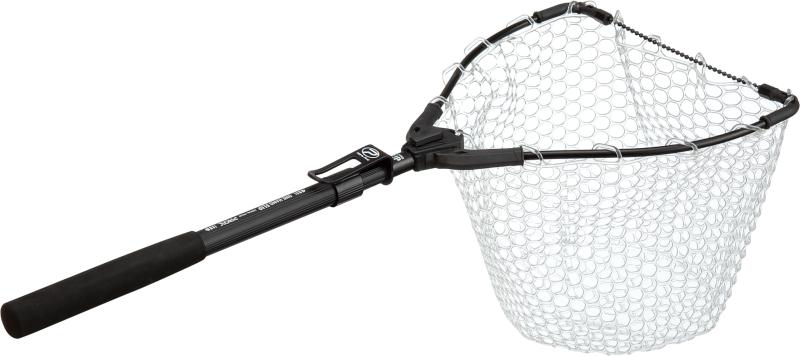 プロックス(PROX) ワンハンドフリップネット ラバー/ラバーコート PX442 折りたたみ式ランディングネット 超コンパクト