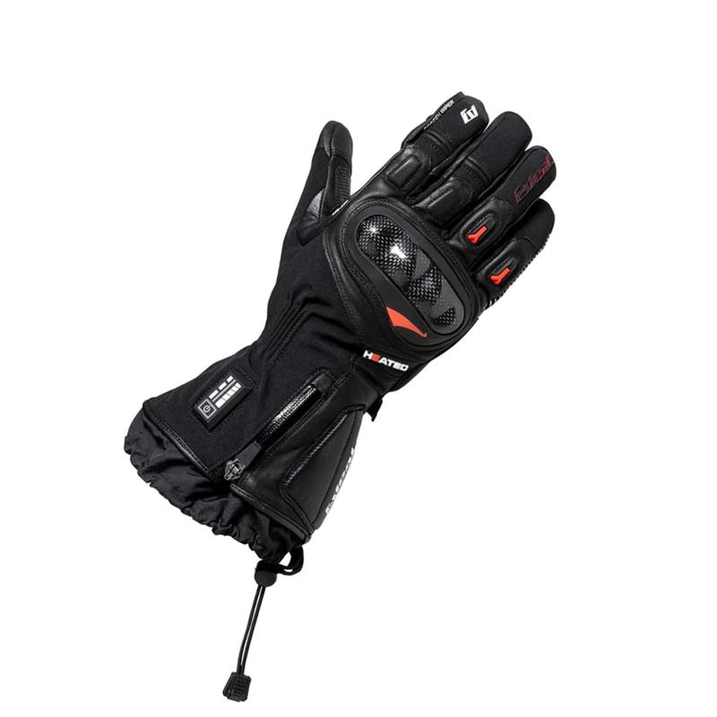 山城(yamashiro) IDEAL アイディール バイク用 電熱グローブ ID-203 HEAT3(ヒート3) ブラック
