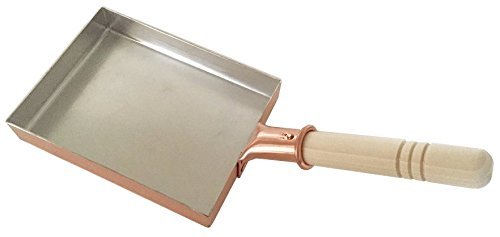 銅製 玉子焼鍋 13cm&times;18cm 卵焼き器 卵焼き用フライパン 日本製｜ゆうゆうマーケット