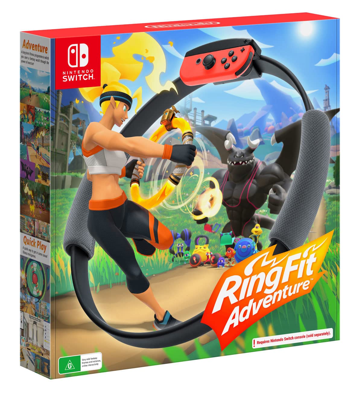 Nintendo Switch Ring Fit Adventure - Black|ゆうゆうマーケット