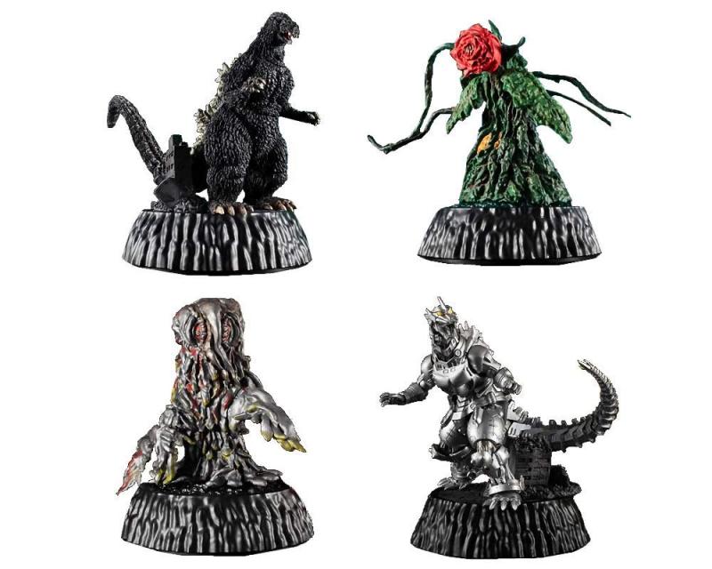 全４種類　ゴジラ hg 希少　バーニングゴジラ 未開封セット　値下げ不可 全4種類 ゴジラ hg 希少 バーニングゴジラ 未開封セット 値下げ不可