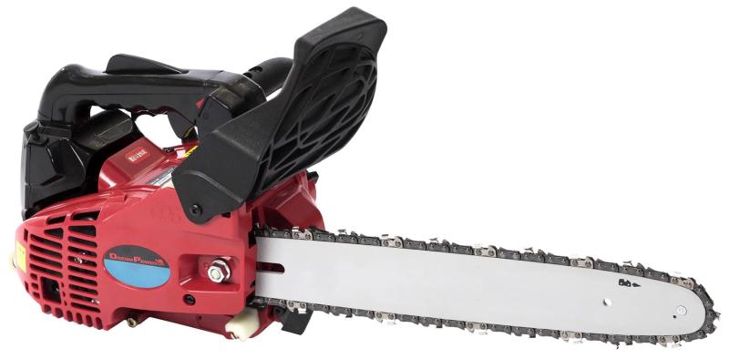 [ナカトミ] チェーンソー エンジン式 ガイドバー350mm 14インチ 排気量25.4mL トップハンドル ダンパー付きスターター コードレス ドリームパワー エンジンチェンソー ECS-26D