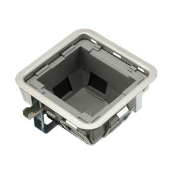 マルチフロアコンS フリー用器具ユニット 弱電用取付枠3 電源用取付枠1｜ゆうゆうマーケット