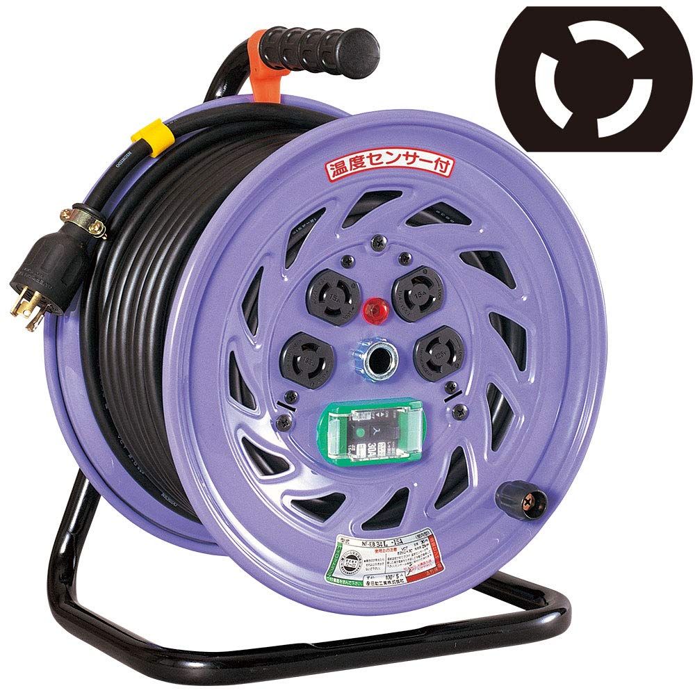 電気工膜鳴楽器 100V 屋内型 体温検知器付 短絡保護すること専用ブレーカー付 鍵を掛ける式 引掛式 30m