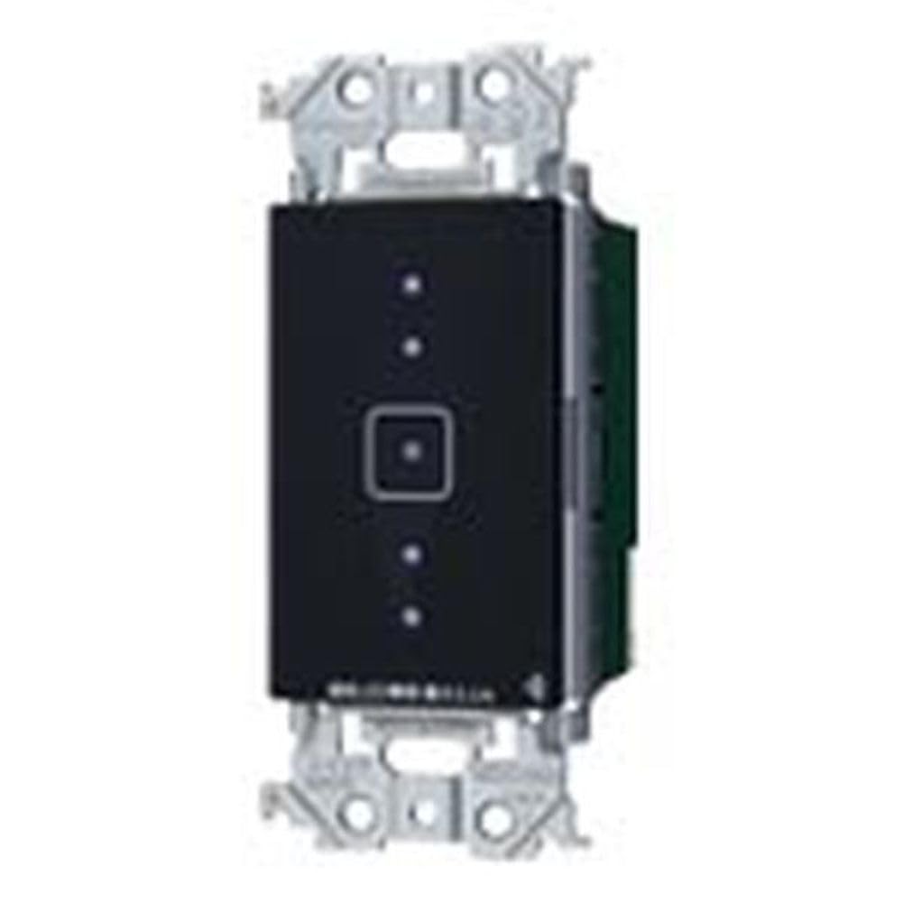 触れ合う調光取り替えっこ 親器 傍受器 3路導線相応う形 其れ相応LED専用3.2A 逆位相数学印字機 つや消し黒いこと 幅48.1×高さ110粍 2線式 定格320VA 100V AC 定格周波数50/60サイクル 一種独特小ワット数無線電話 其れ相応プレートスイッチプ