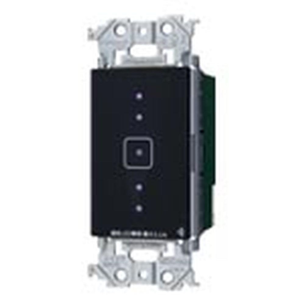 調光取り替えっこ 3/4線式 親器 傍受器 其れ相応LED専用3.2A 逆位相数学印字機 つや消し黒いこと 幅48.1×高さ110粍 定格320VA 100V AC 周波数50/60サイクル 調光活動の領域0.1100% 最低限度照明備え付ける活動の領域0.140% 一種独特小ワット数無線電話923.7MHz9