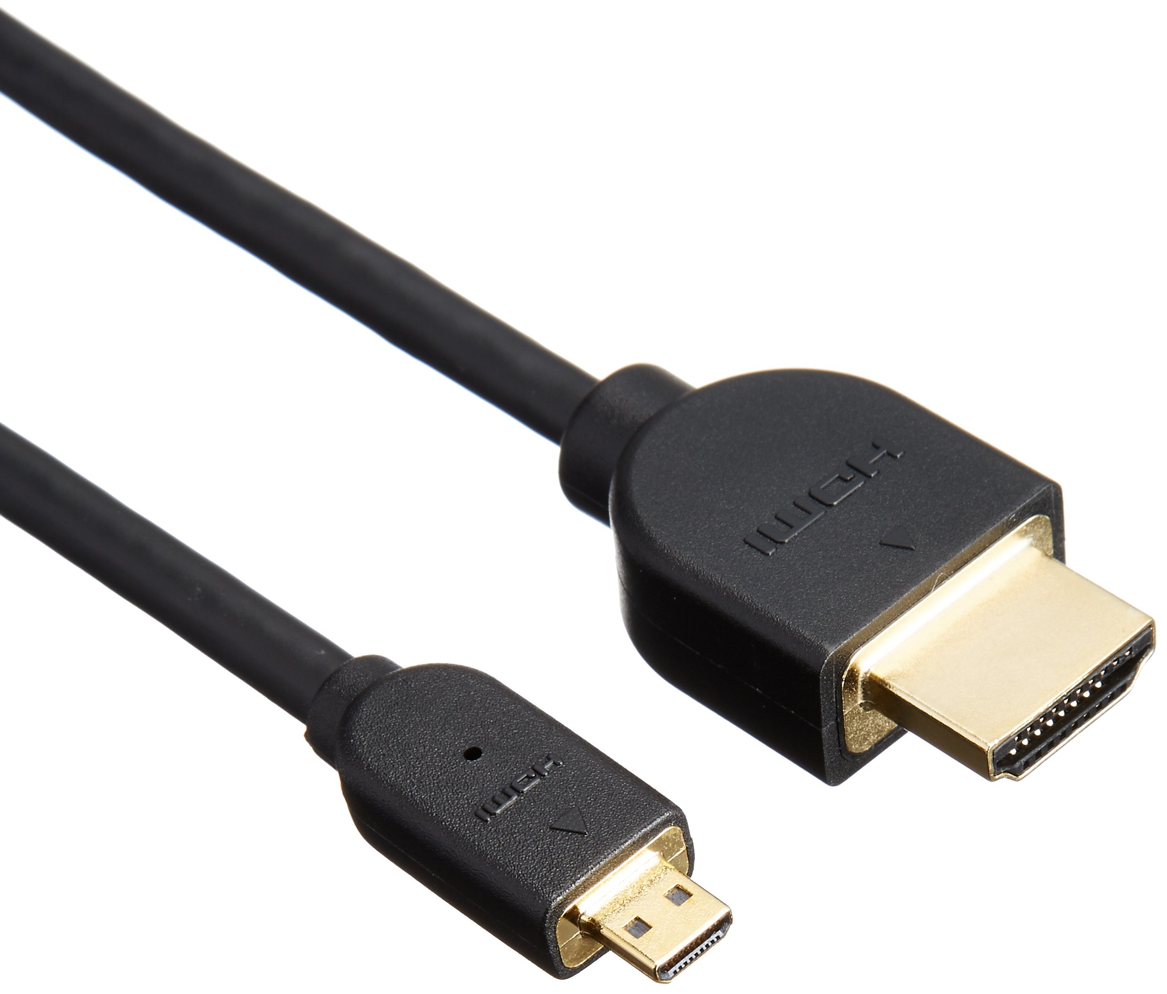 HDMI - micro mini HDMI ケーブル 1.5m 4K&times;2K対応 ブラック｜ゆうゆうマーケット