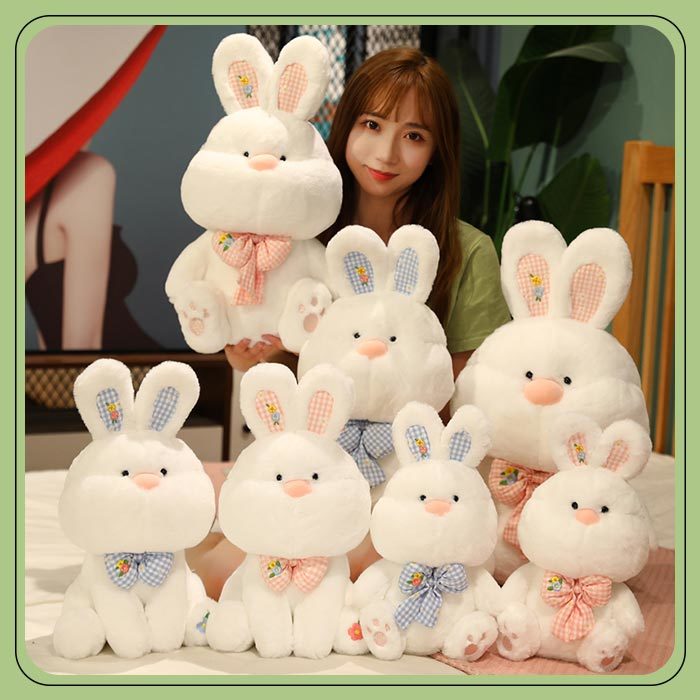 楽天市場 うさぎぬいぐるみ 抱き枕 かわいい ラッピング ギフト袋 おもちゃ ウサギ人形 縫いぐるみ コットン 柔らかい 萌え萌え 多機能 女の子 女性 誕生日 お祝い クリスマス 贈り物 35cm ゆゆかか