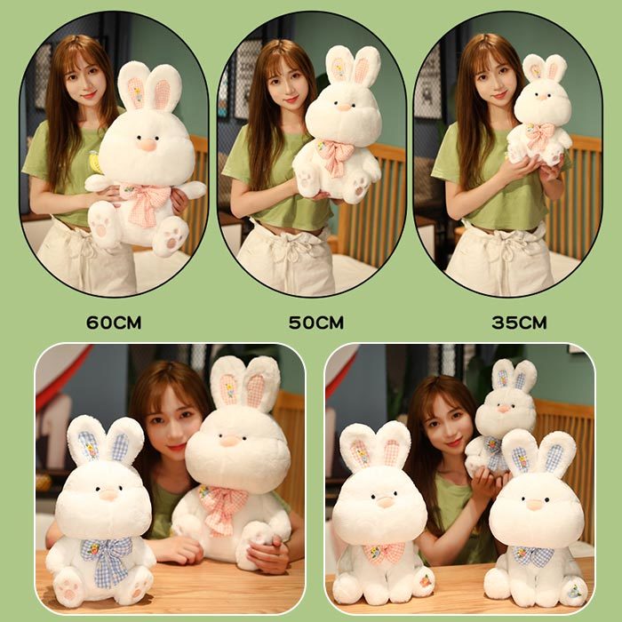 楽天市場 うさぎぬいぐるみ 抱き枕 かわいい ラッピング ギフト袋 おもちゃ ウサギ人形 縫いぐるみ コットン 柔らかい 萌え萌え 多機能 女の子 女性 誕生日 お祝い クリスマス 贈り物 35cm ゆゆかか