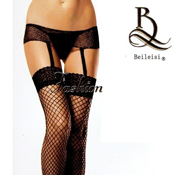 楽天市場】黒 網 ガーターベルト ストッキング セット ガーター