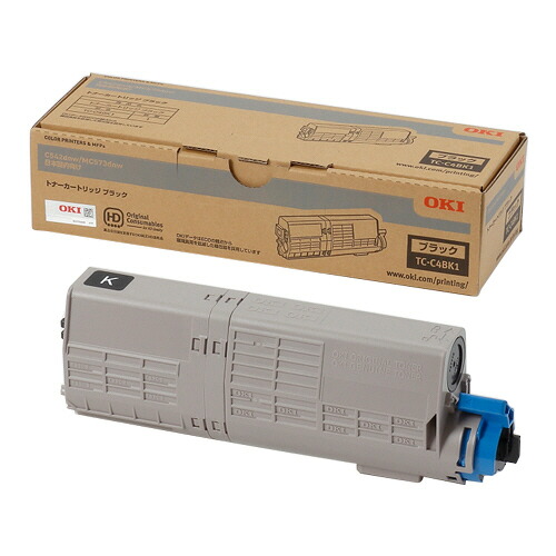 トナーカートリッジ 黒いこと 1個 TC-C4BK1 OKI#