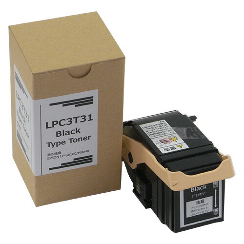 トナーカートリッジ LPC3T31K 汎用品 ブラック 1個 LPC3T31Kハンヨウヒン ノーブランド#
