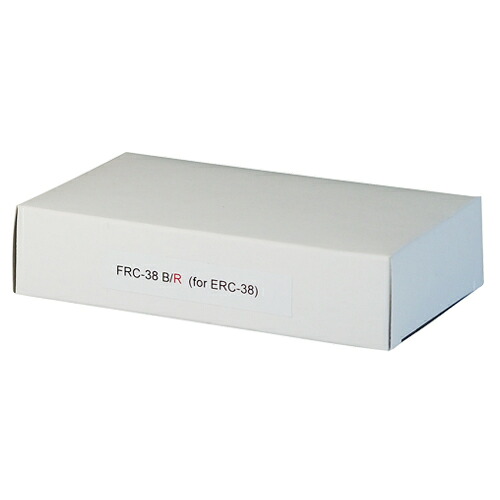 インクリボンカセット 黒・赤(一体型) 1セット(10本) ERC-38BR ノーブランド#