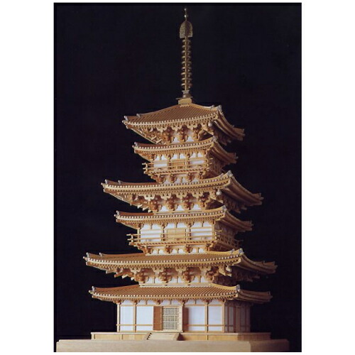 楽天市場】1/50 薬師寺東塔(桧仕様) 小林工芸 : NO1元気爽快