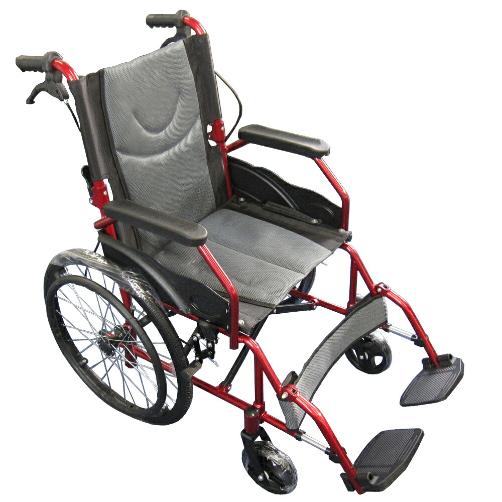 自走式車椅子 NiceWay3 レッド KY863LAJ フェニックス商事
