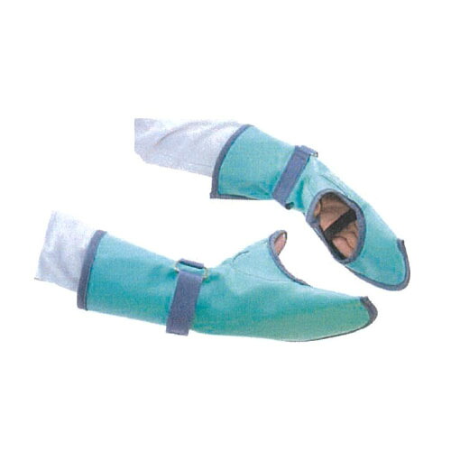 【一般医療機器】 HAGOROMO 防護手袋 ソフトライト(含鉛) 鉛当量：0.35mmPb フリー(35cm) 重量：0.9kg SGA-35 マエダ