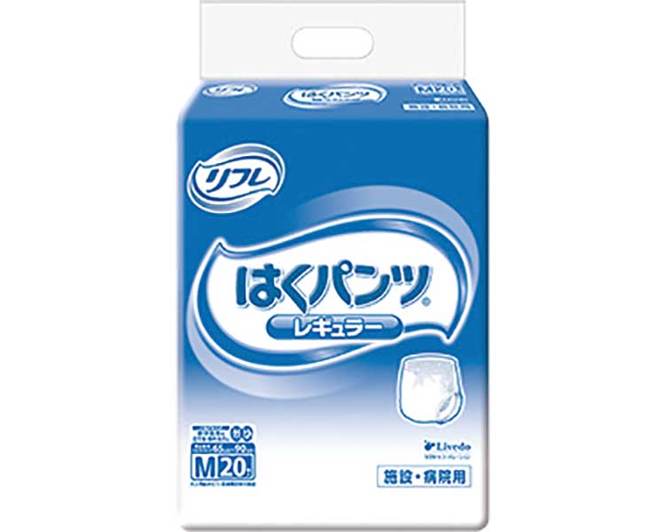 はくパンツ　レギュラー　M ケース単位 6袋セット １袋20枚入り 17426→18196 リブドゥコーポレーション