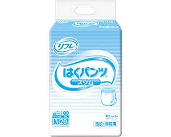 業務用　はくパンツ　スリムタイプ　M ケース単位 6袋セット １袋20枚入り 17422→18194 リブドゥコーポレーション