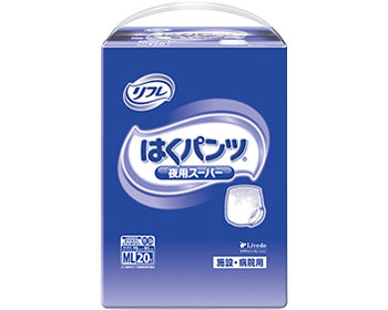 御役目用 はくズボン下 夜用百貨店 ML 入れものユニット 4袋仕掛ける １袋20枚入り口・入口 16596→17601 リブドゥコーポレーション