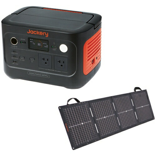 ソーラーパネル付きポータブル電源 600Plus 632Wh JSG-0610A ジャクリ/Jackery#