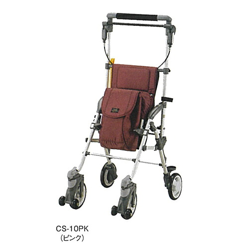 キャリースルーン N サクラ色 W42.6(42.6)×D55.7(31)×H80～100(73.7～93.7)糎 CS-10PK マキテック