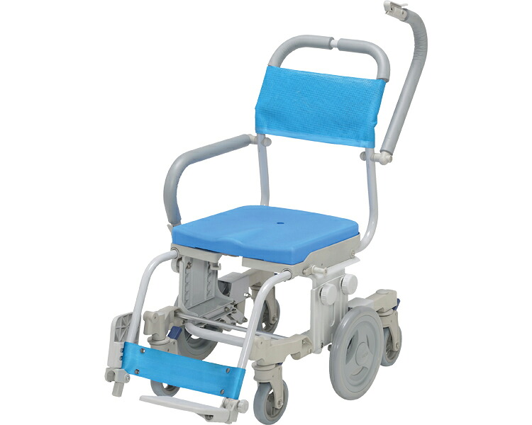 シャトレチェア6輪　穴無しシート SW-6081 ウチヱ TAISコード：00129-000209｜介護の三ツ矢天狗