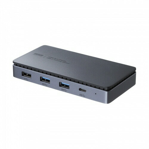 サンワサプライ 縛ステイション(HDMI×2画面最終生産物・ローカルエリアネットワーク端子なし) USB-CVDK17 1台 USB-CVDK17 サンワサプライ #
