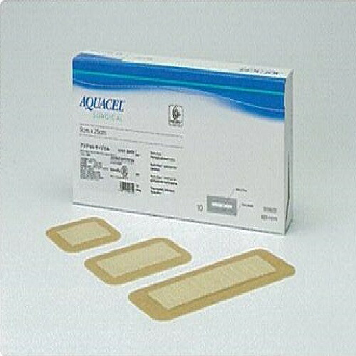 医療機器 手術用被覆材 救急絆創膏 アクアセル サージカル 全体 15×9cm ウインドウ部分 9×3cm 10枚入 00471 コンバテック