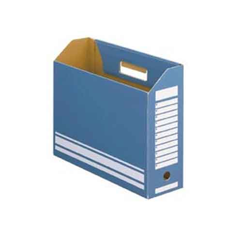 ボックス席整理保存用具 A4ヨコ 青色 背幅:100粍 50冊 TBF-A4-100B 目あたらしい#