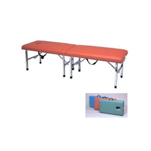 【貨物輸送無料】 携帯型寝台 P-携帯型 180×52×高さ50珊 19kg