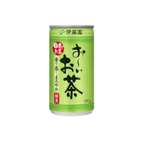 おーいお茶　緑茶　１９０ｇ　缶　１セット（９０本：３０本ｘ３ケース） 伊藤園 #｜介護の三ツ矢天狗