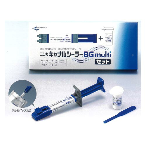 歯科用覆髄材料/歯科用根管充填シーラー ニシカキャナルシーラーBG Multi 1セット 日本歯科薬品|介護の三ツ矢天狗