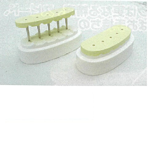 モデルカップ P(オール石こうタイプ) 幅24×長さ65mm 100個 デンタス