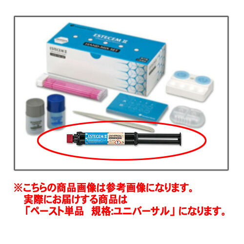 【管理すること診療設備】 エステセムII 御手々交ぜ合わせる 貼り付ける 2.3mlX2 ユニバーサル トクヤマデンタル