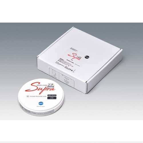 【診療備品】 松風 レコード盤 ZR ルー仙 スープラ 色差し:B1 Φ98×14(粍) 松風
