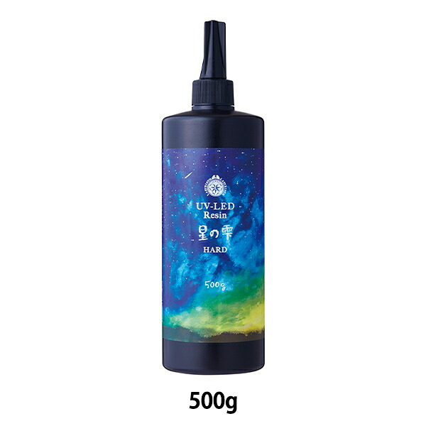 レジン液 『UV-LEDレジン星の雫捉え所のない詰替用 500g』 PADICO パジコ
