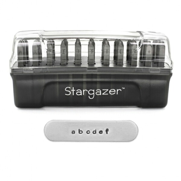 金属元素目じるし メタルスタンピング 『ImpressArt シグネチャーレタースタンプ Stargazer 小文字 2粍 U0007 2 3』 MIYUKI ミユキ